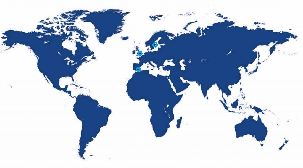 Worldmap21_pins Nya Ledarskapet Internationellt